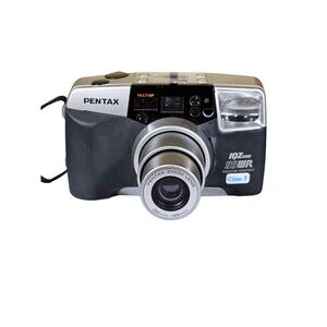 Pentax IQZoom 95WR Weather Resistant Class 5 Film Camera 38mm-95mm Tested!!